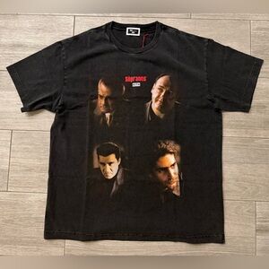KITH for The Sopranos Characters Vignette khm034643-001 Vintage Tee Black Sz L